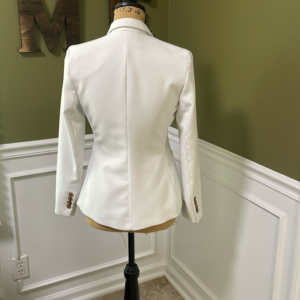 White twill jacket - Picture 3 of 5